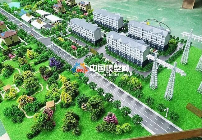 光伏電站應(yīng)用場景沙盤模型，太陽能光伏屋頂發(fā)電沙盤模型