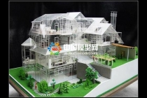 建筑模型工藝復雜，根據(jù)不同用途選定方案